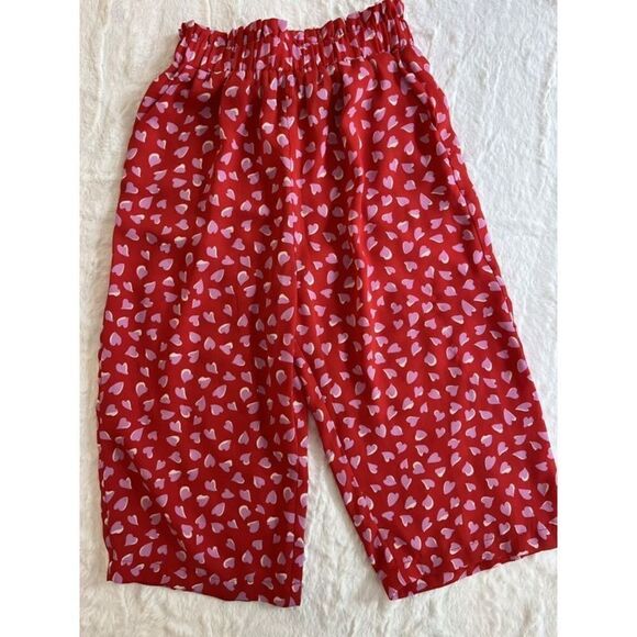 Mini Molly Heart Print Pants Small - Picture 1 of 9